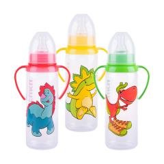 Курносики бутылочка с ручками 250мл+соска силикон 11139