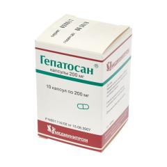 Гепатосан капсулы 200мг №10